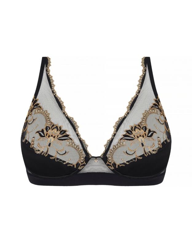 Lise Charmel Eblouissante Icone Glam Push Up Bra Or Nuit
