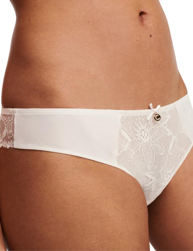 Chantelle Orchids Tanga Brief Milk