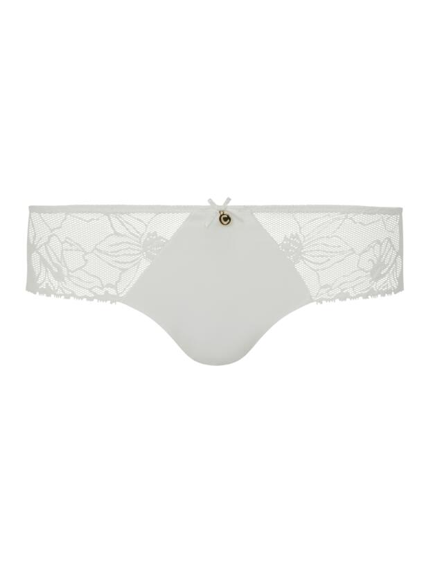 Chantelle Orchids Shorty Brief Milk