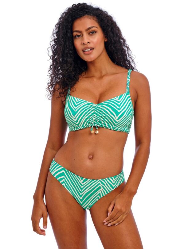 Freya Fiji Falls Bralette Bikini Top Marine