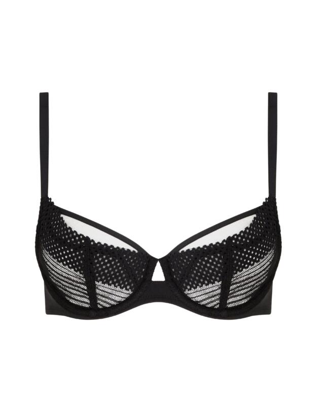 Chantelle Play Very Covering Bra Black