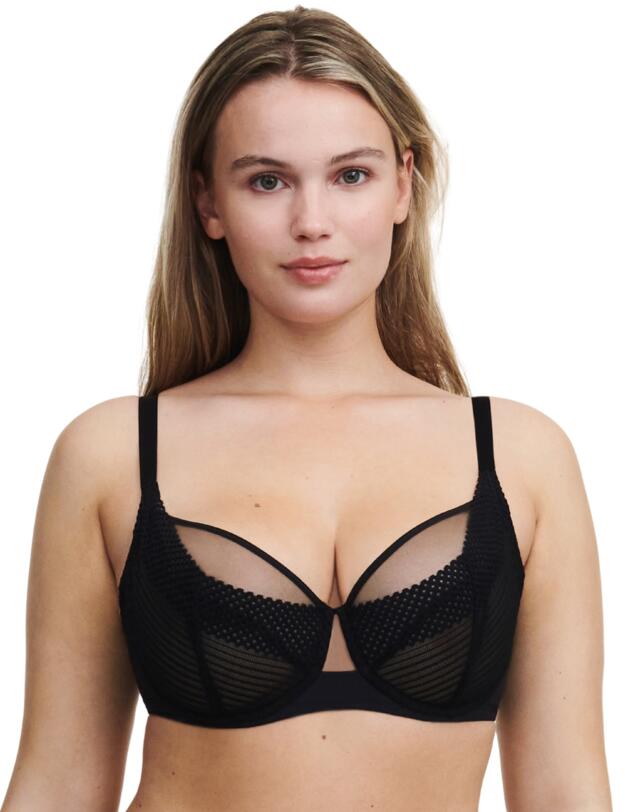 Chantelle Play Very Covering Bra Black