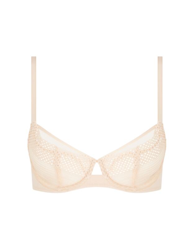 Chantelle Play Very Covering Bra Golden Beige