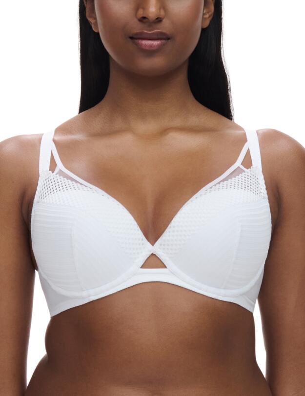 Chantelle Play Plunge T-Shirt Bra White