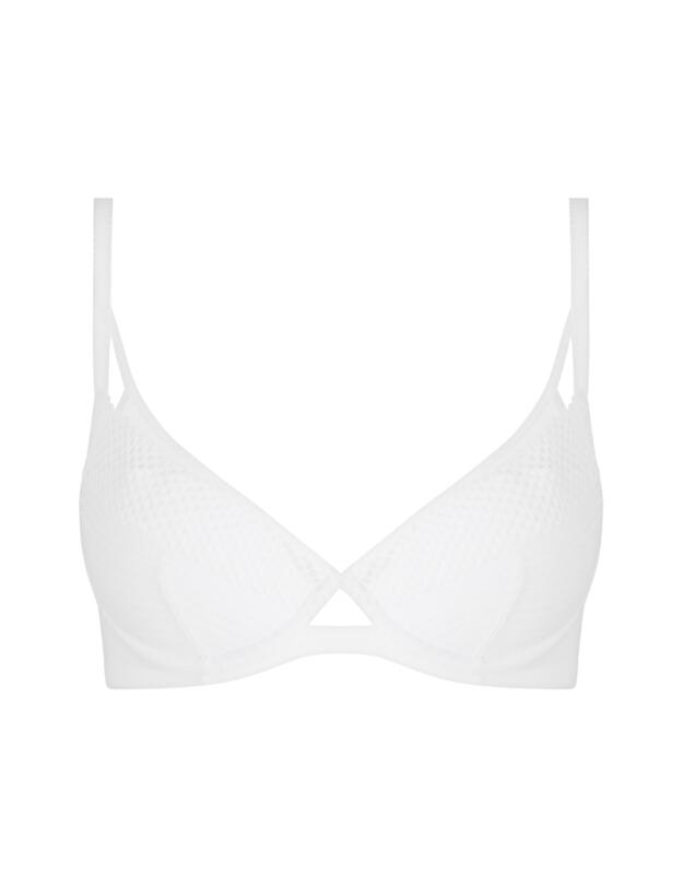 Chantelle Play Plunge T-Shirt Bra White