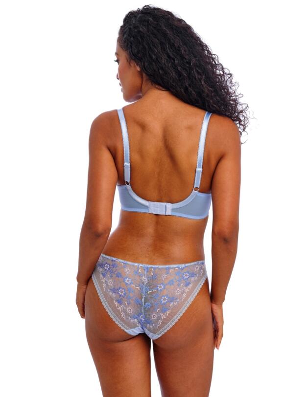 Freya Sydnie Underwired High Apex Plunge Bra Chambray