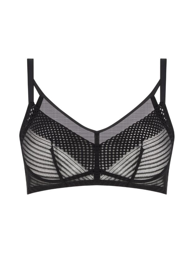Chantelle Play Wireless Bra Black