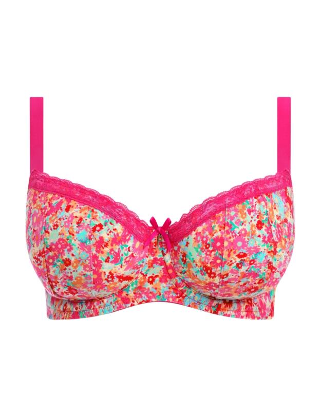 Freya Freya Flirt Underwired Padded Half-Cup Bra Hot Pink
