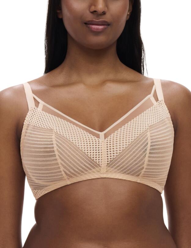 Chantelle Play Wireless Bra Golden Beige