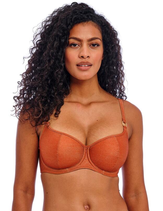 Freya Arizona Wave Sweetheart Bikini Top Golden Hour