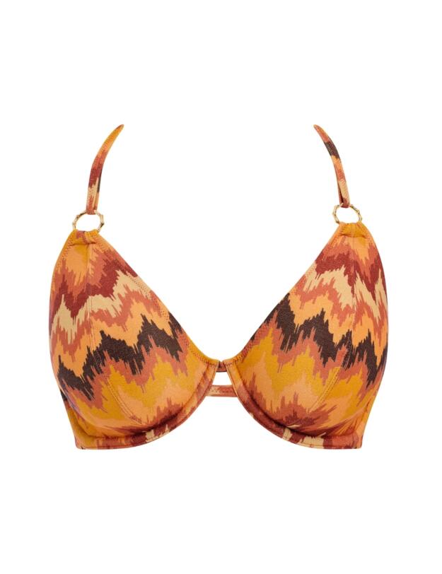 Freya Arizona Wave Halter Bikini Top Horizon