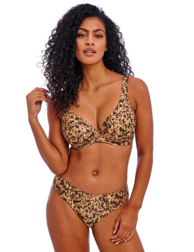 Freya Arizona Wave High Apex Bikini Top Dune