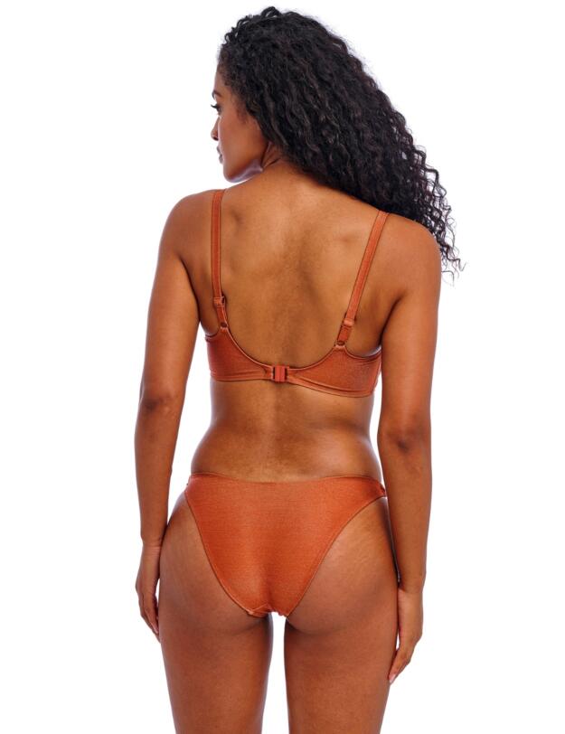 Freya Arizona Wave High Leg Bikini Brief Golden Hour