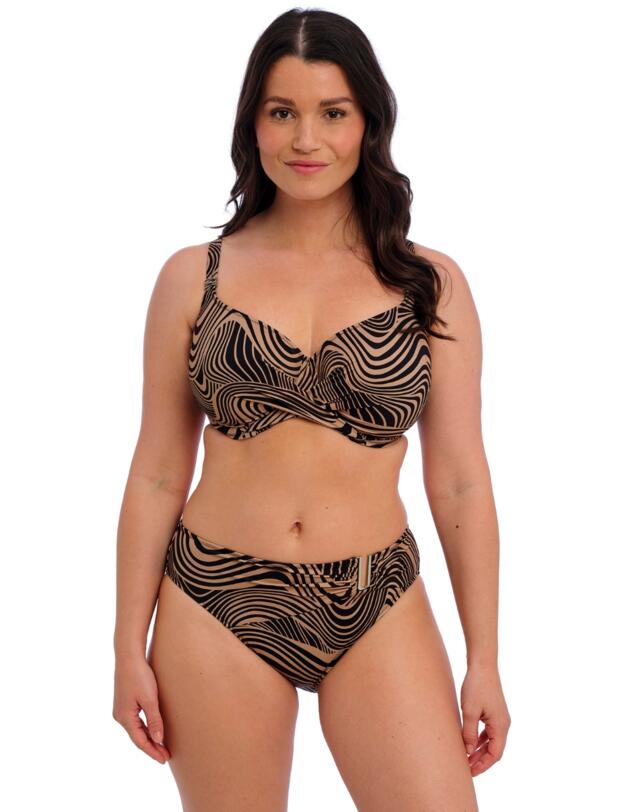 Fantasie Pemba Island Mid Rise Bikini Brief Mocha