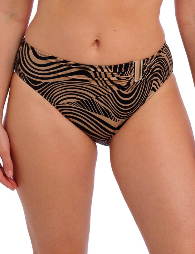 Fantasie Pemba Island Mid Rise Bikini Brief Mocha