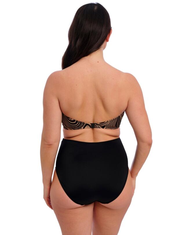 Fantasie Pemba Island Underwired Twist Bandeau Bikini Top Mocha