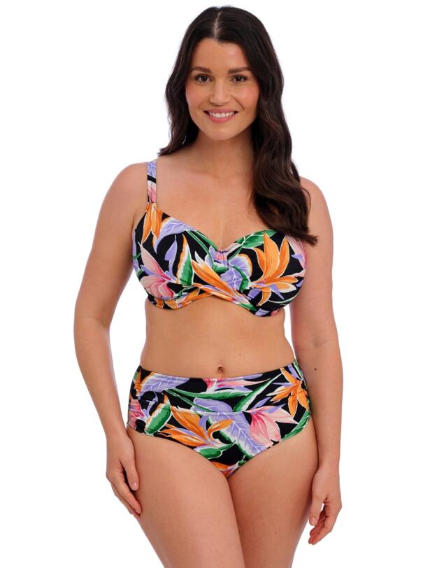 Fantasie Mykonos Cove Underwired Full Cup Bikini Top Black