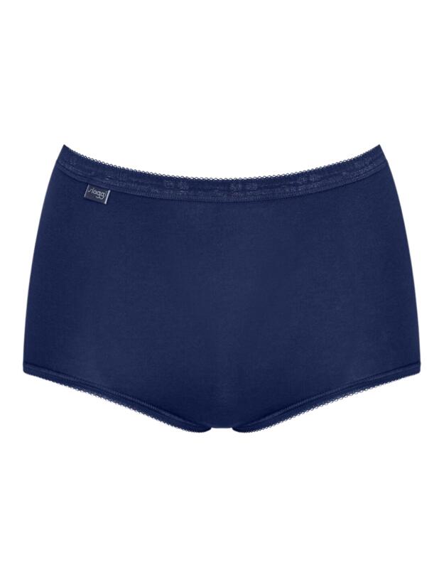 Sloggi Basic+ Maxi Knickers 3 Pack Multiple Colours 17 