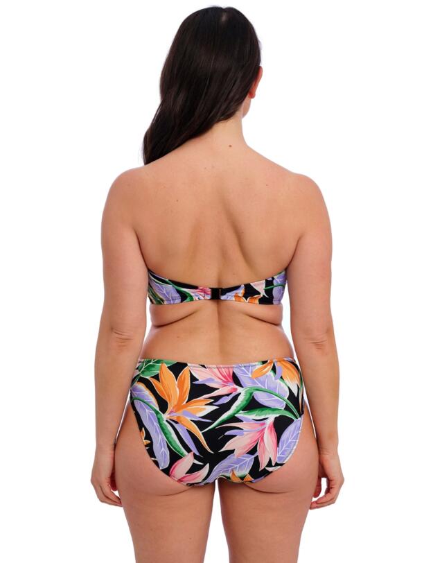 Fantasie Mykonos Cove Underwired Twist Bandeau Bikini Top Black