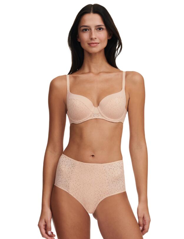 Chantelle Norah T-Shirt Bra Golden Beige