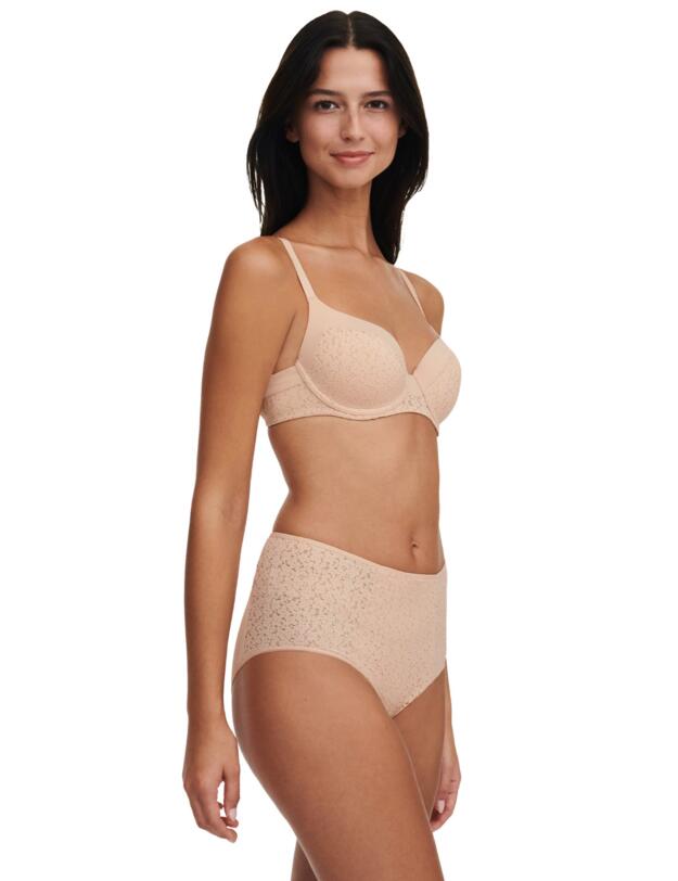 Chantelle Norah T-Shirt Bra Golden Beige