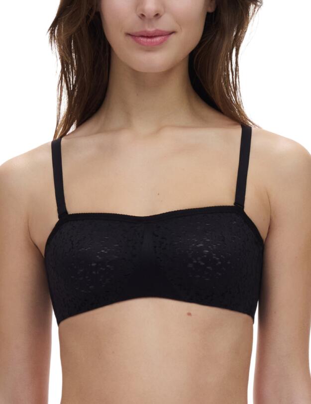 Chantelle Norah Bandeau Bra Black