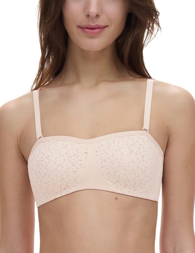 Chantelle Norah Bandeau Bra Golden Beige
