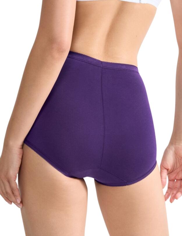 Sloggi Basic+ Maxi Briefs 3 Pack Multiple Colours 18