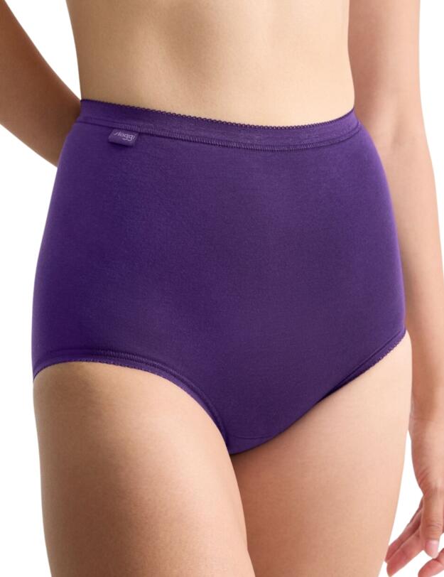 Sloggi Basic+ Maxi Briefs 3 Pack Multiple Colours 18
