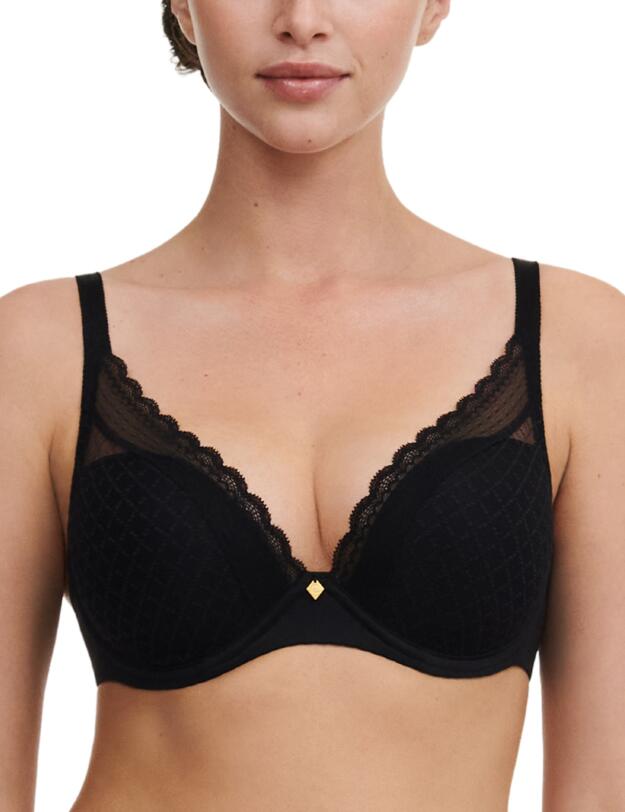 Chantelle Norah Chic Plunge T-Shirt Bra Black