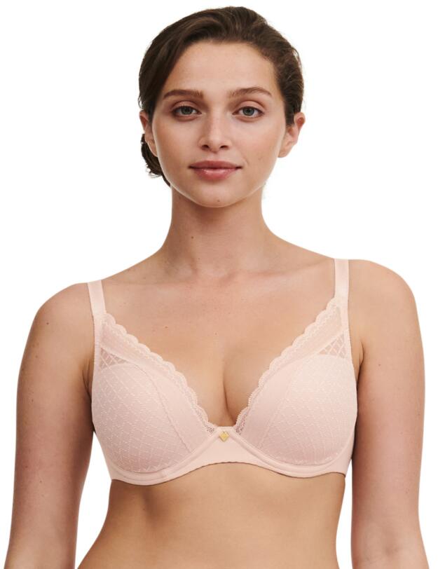Chantelle Norah Chic Plunge T-Shirt Bra Soft Pink