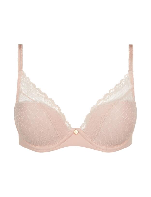 Chantelle Norah Chic Plunge T-Shirt Bra Soft Pink