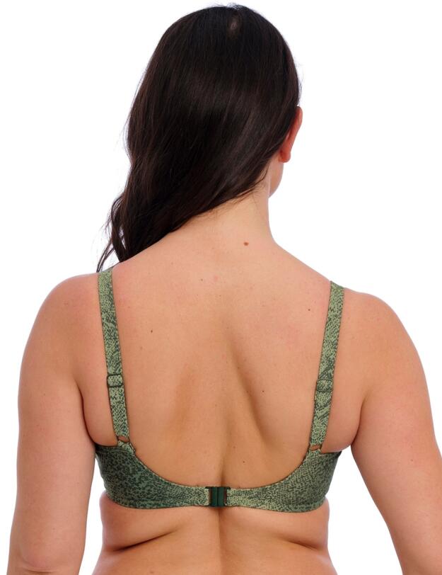 Fantasie Maya Bay Underwired Gathered Full Cup Bikini Top Peridot