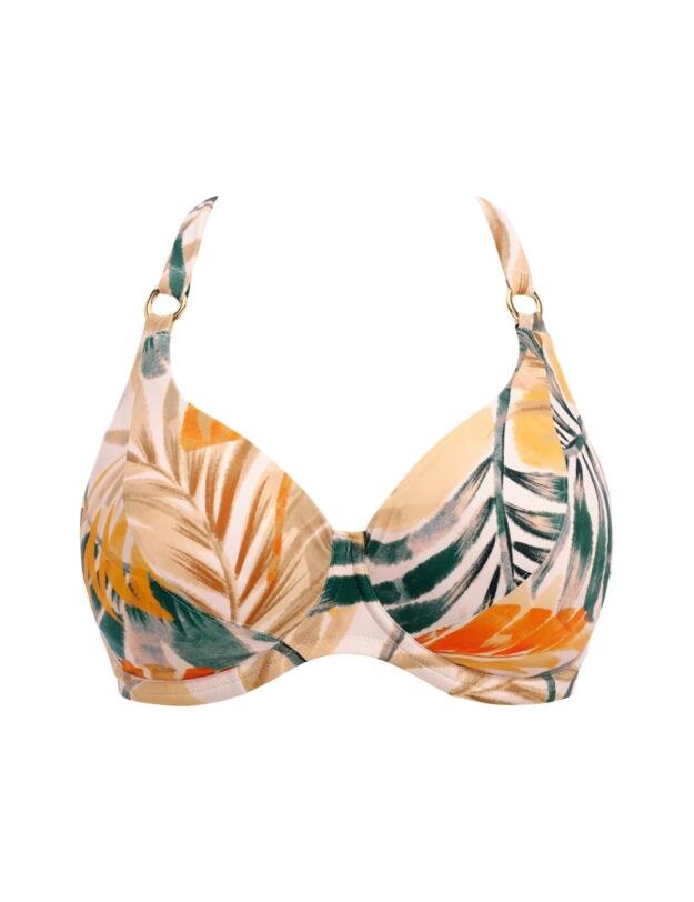 Fantasie Maya Bay Underwired Halter Bikini Top Warm Sunset
