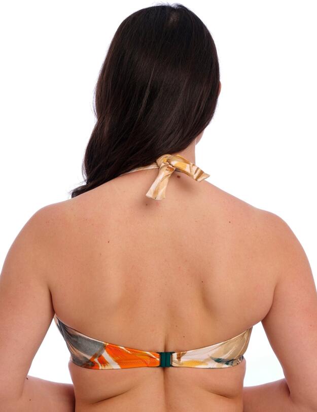 Fantasie Maya Bay Underwired Halter Bikini Top Warm Sunset