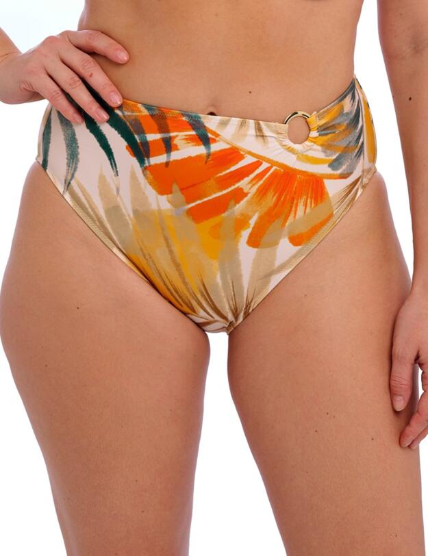 Fantasie Maya Bay High Waist Bikini Brief Warm Sunset
