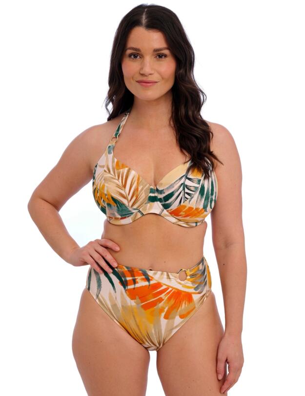 Fantasie Maya Bay High Waist Bikini Brief Warm Sunset