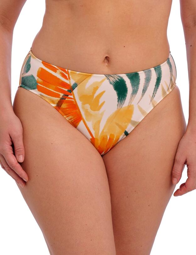 Fantasie Maya Bay Mid Rise Bikini Brief Warm Sunset