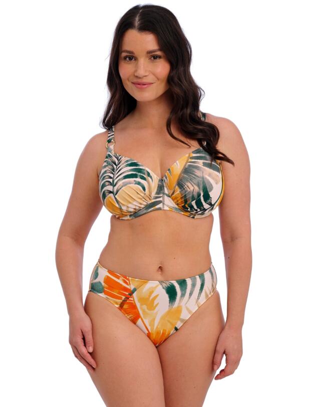 Fantasie Maya Bay Mid Rise Bikini Brief Warm Sunset