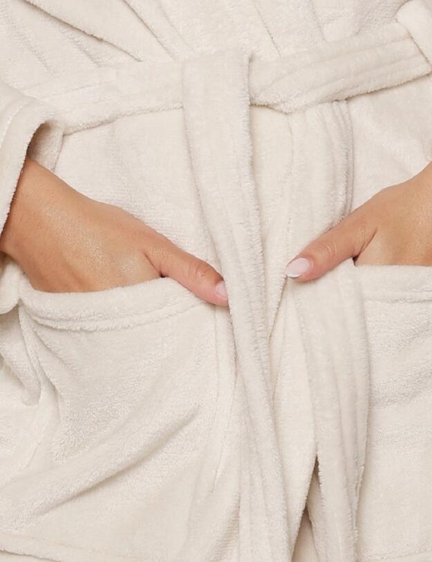 Lingadore Bathrobe Off White