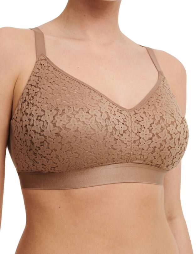 Chantelle Norah Non-Wired Support Bra Coffee Latte