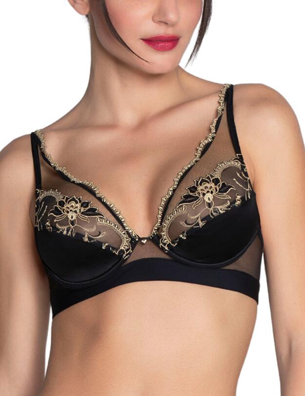 Lise Charmel Eblouissante Icone Glam Push Up Bra Or Nuit