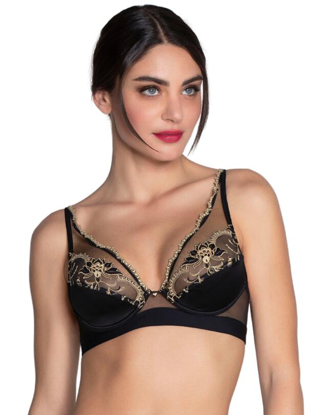 Lise Charmel Eblouissante Icone Glam Push Up Bra Or Nuit
