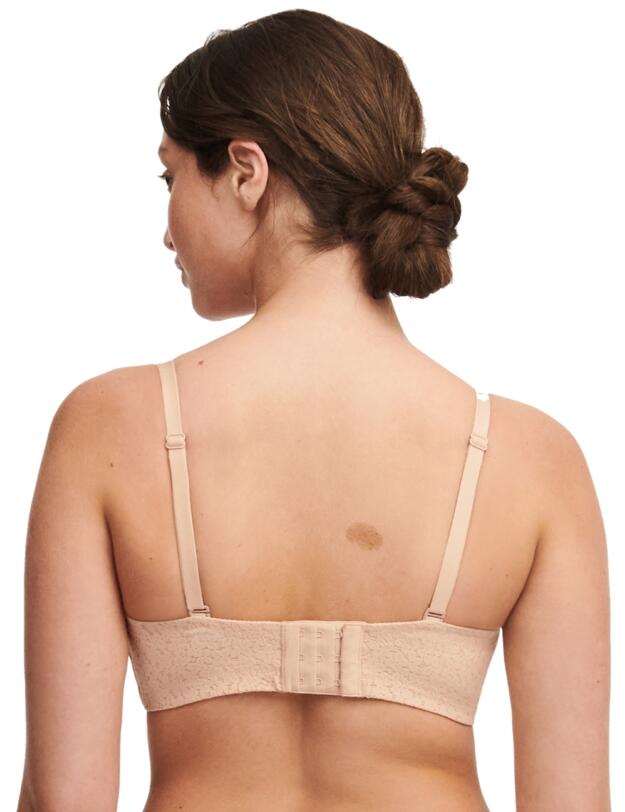 Chantelle Norah Bandeau Strapless T-Shirt Bra Golden Beige
