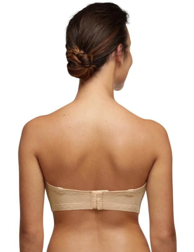 Chantelle Norah Bandeau Strapless T-Shirt Bra Dusky Pink