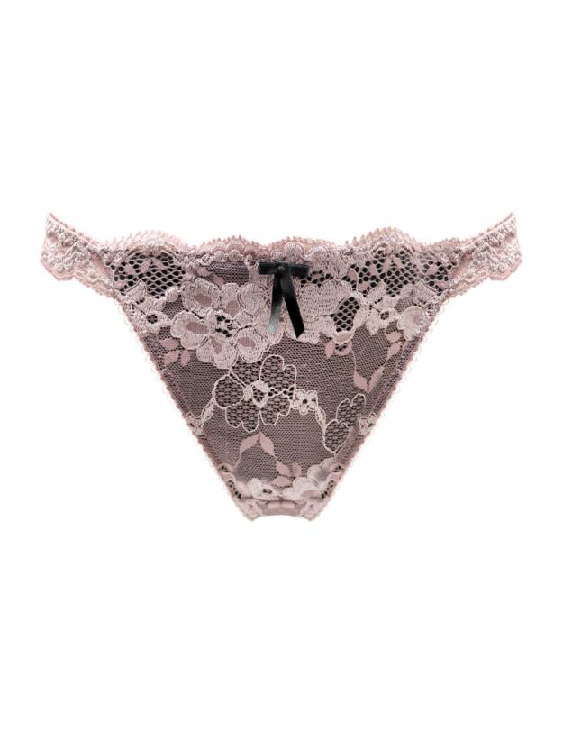Pour Moi Amour Brazilian Brief Mink/Slate