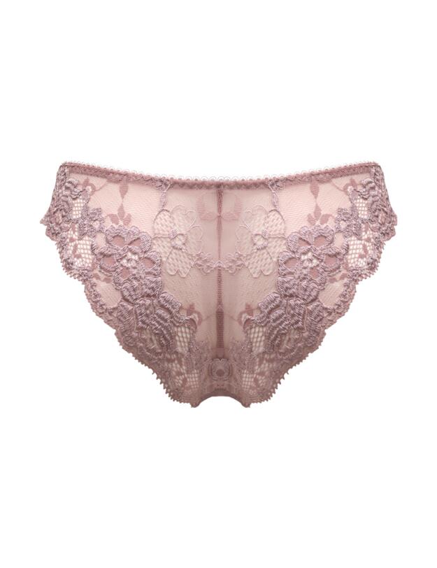 Pour Moi Amour Brazilian Brief Mink/Slate