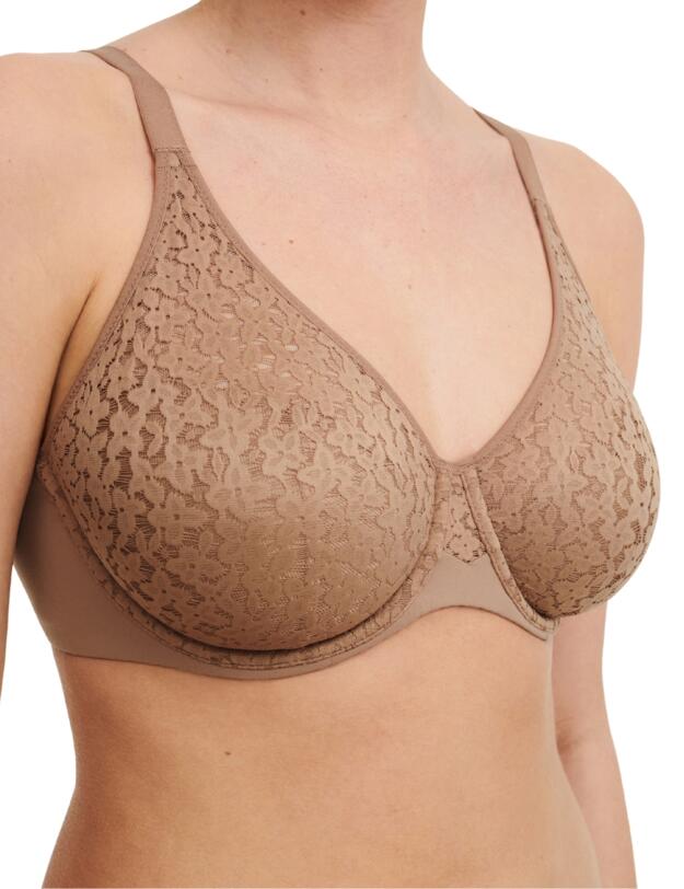 Chantelle Norah Covering Moulded Bra Coffee Latte