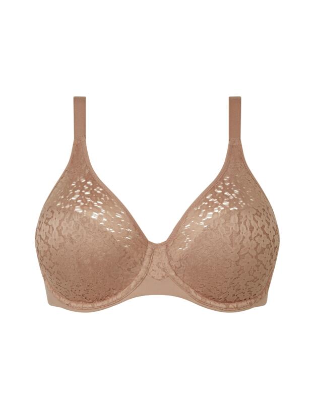 Chantelle Norah Covering Moulded Bra Coffee Latte