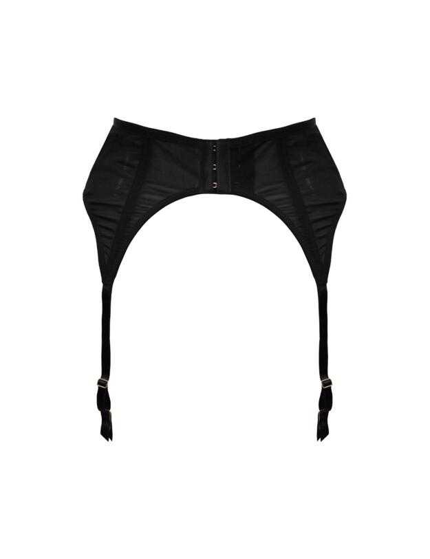 Pour Moi Desire Suspender Black/Red